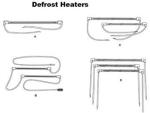 Glass Tube Defrost Heater